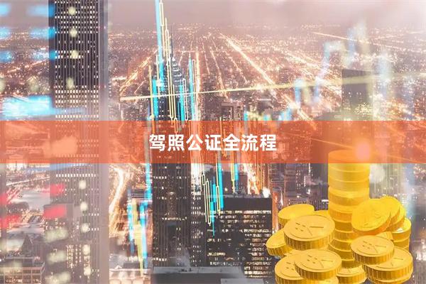 驾照公证全流程